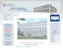 Tablet Screenshot of devizni.gov.rs